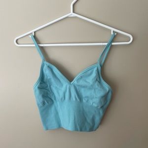 Alo Yoga blue sports bra - size large